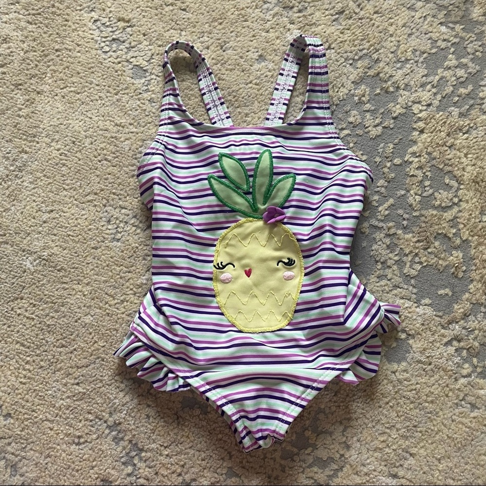 Gymboree 4T Pineapple Swimsuit